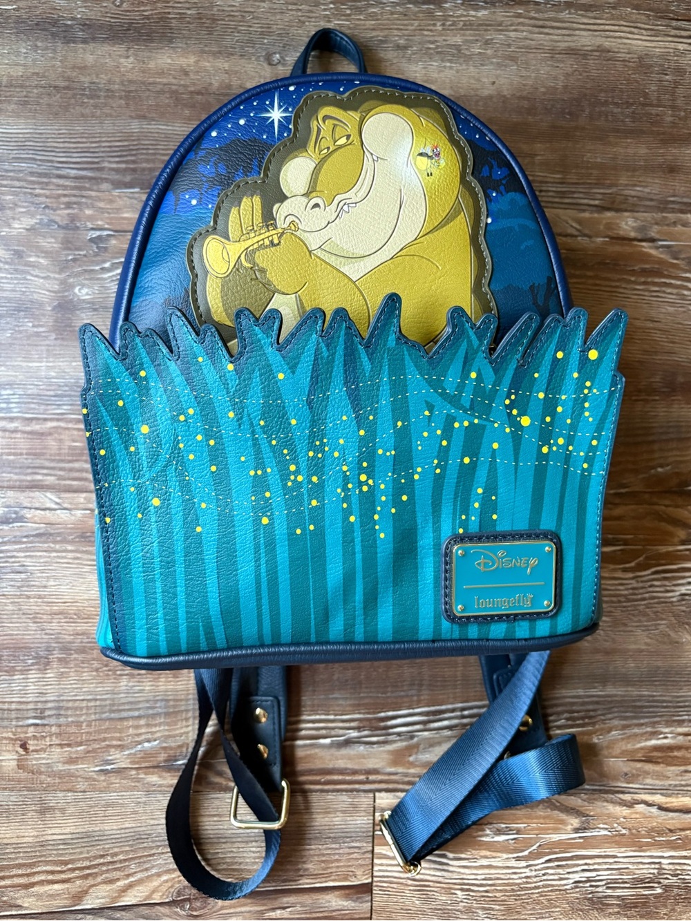 Loungefly x Disney 100 The Princess and the Frog Louis and Ray Mini Backpack